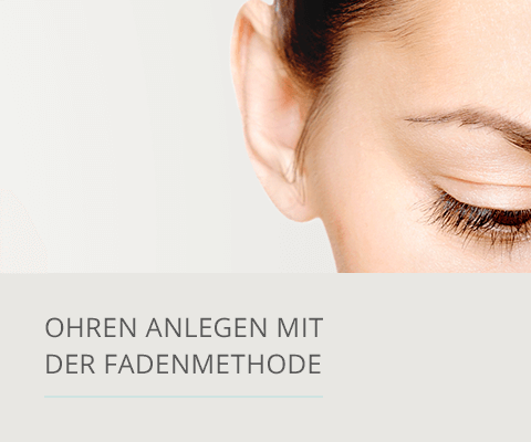 Ohren anlegen mit Fadenmethode, Plastische Chirurgie Berlin, AesthetiCum, Dr. Ahrens, Dr. Fritzsch 